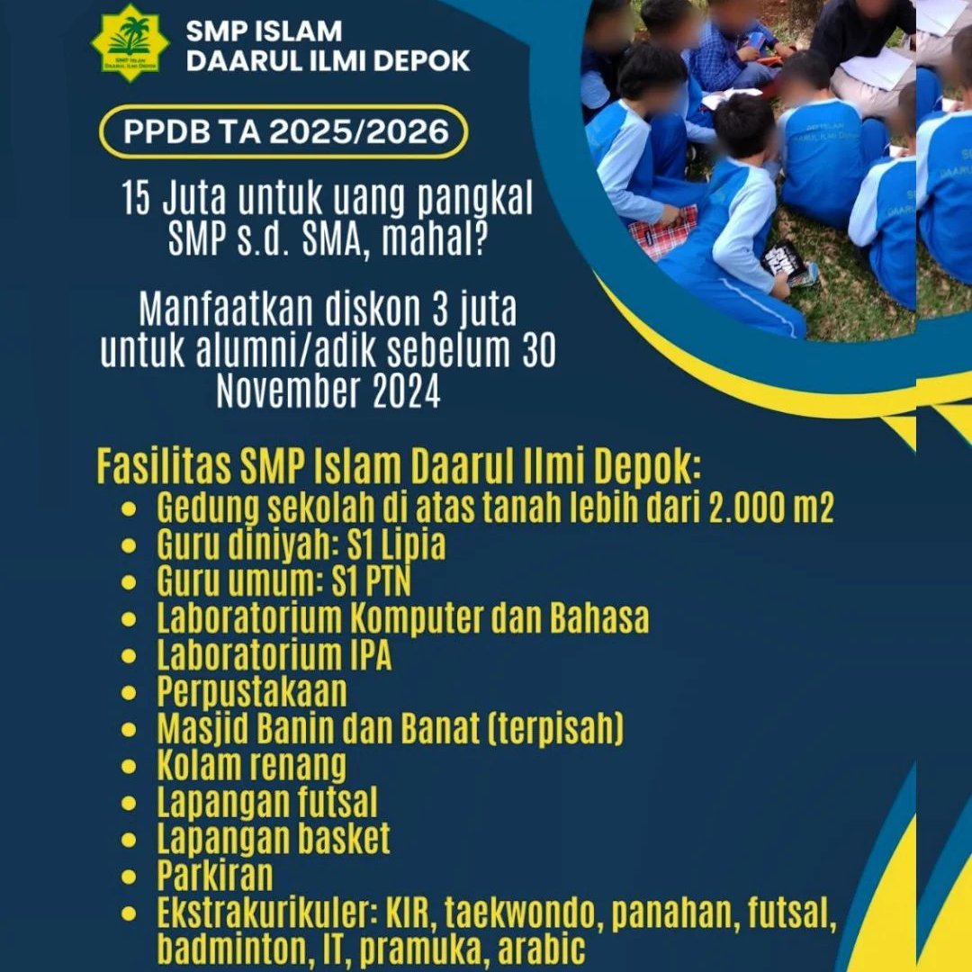 PPDB Daarul Ilmi