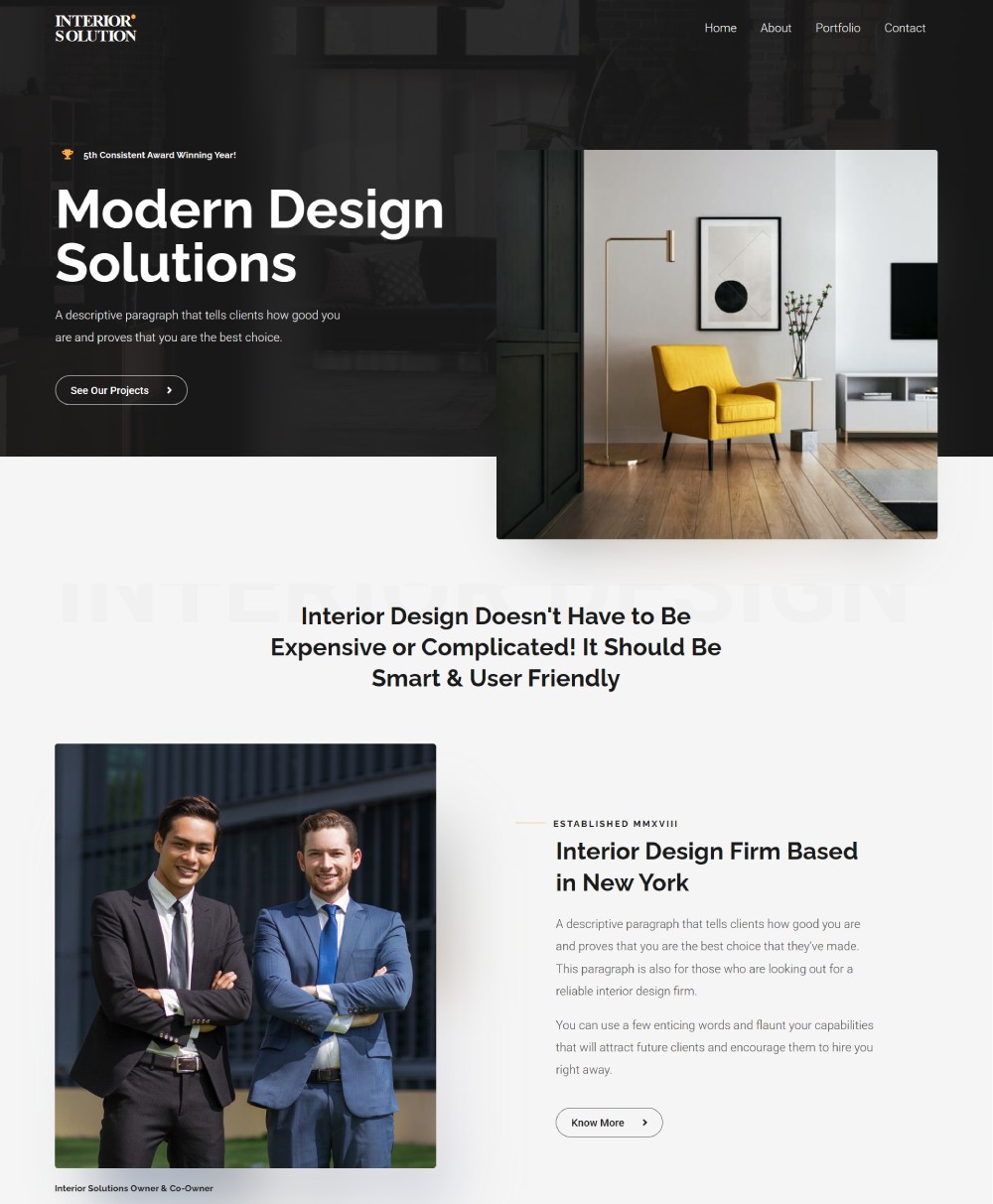 Interior Design Theme