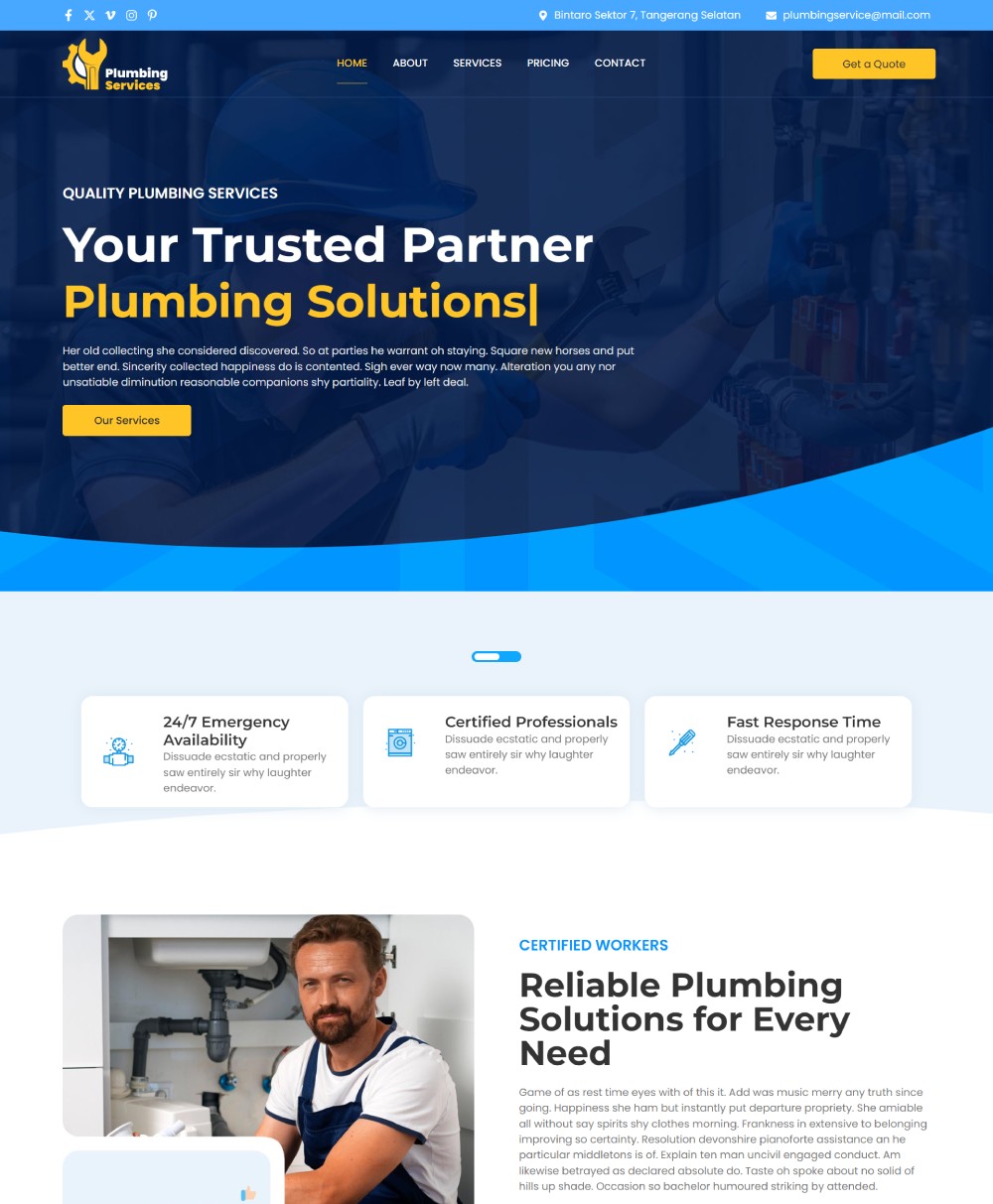 Plumbing Theme